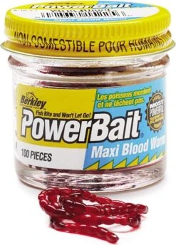 Berkley Naturel Bait Micro Power Blood Worms