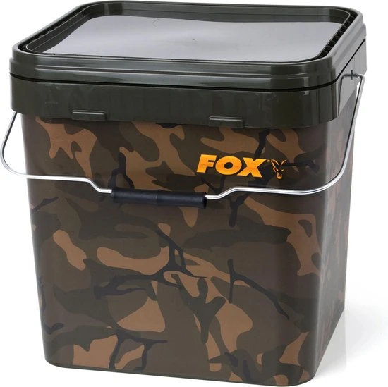 Fox Camo Square Bucket 17L 1 Fox Camo Square Bucket 17L