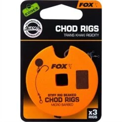 Fox Edge Armapoint Stiff Rig Beaked Chod Rigs X 3 30Lb Sz4 Std