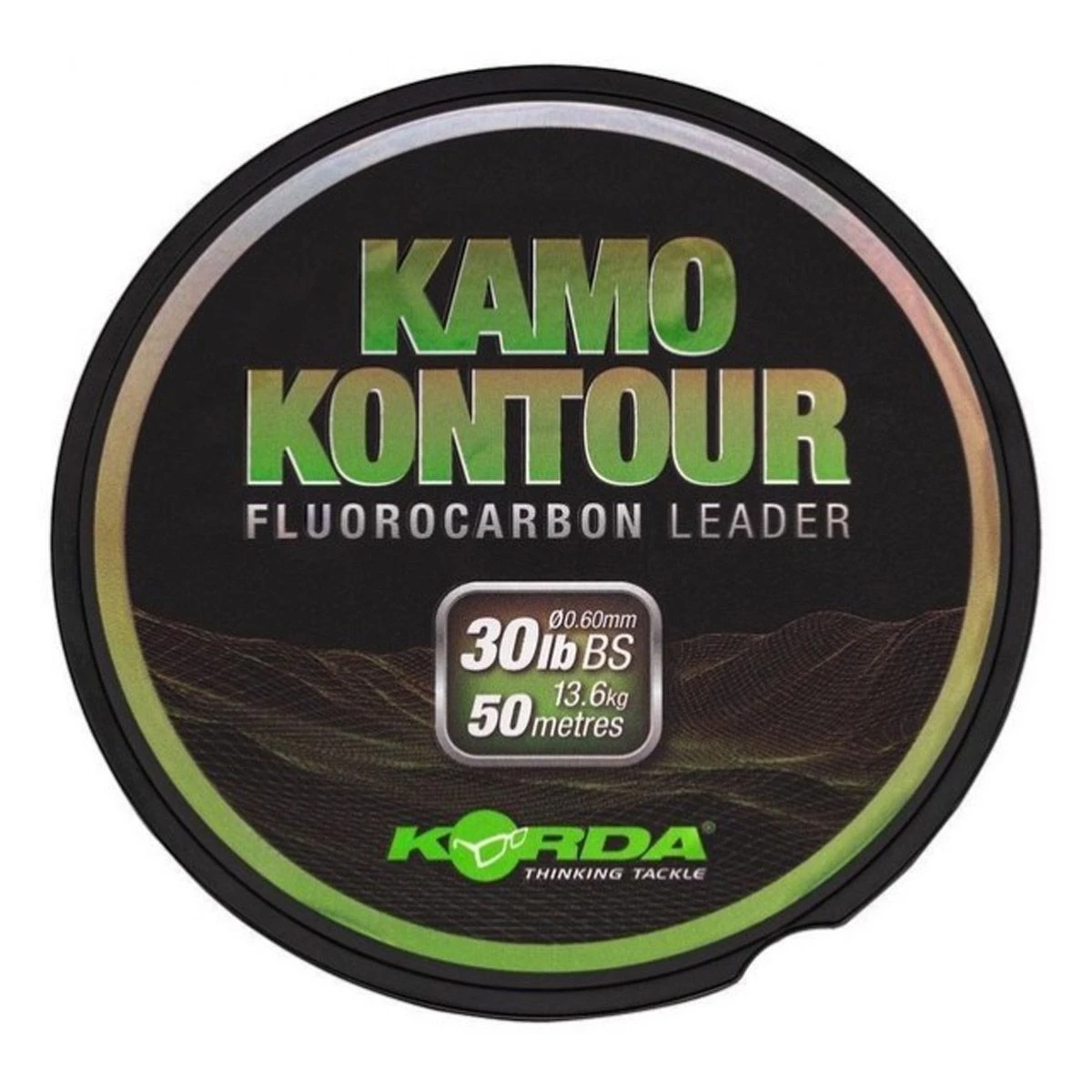 Korda Kamo Kontour Fc Leader 30Lb 50M 1 Korda Kamo Kontour Fc Leader 30Lb 50M